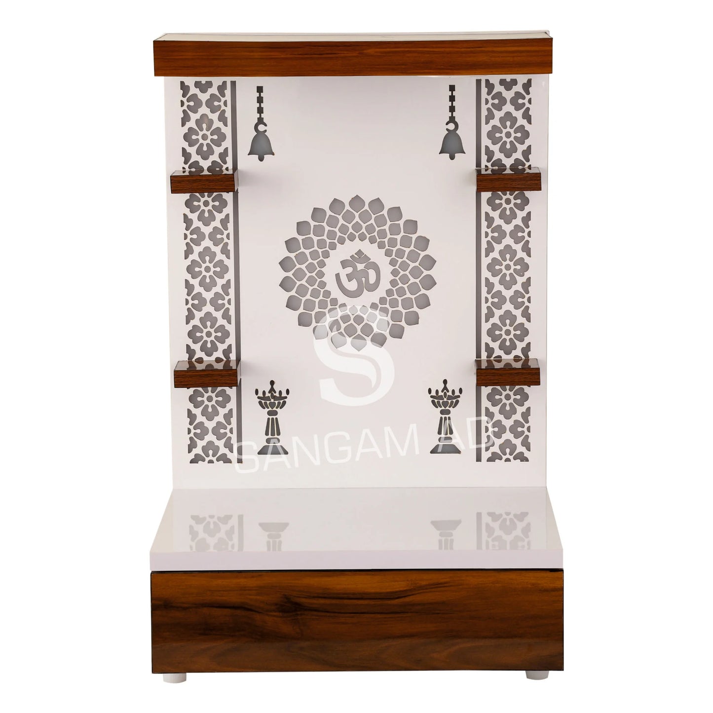 Sangam Ad Trendy wooden temple for home & office | Puja mandir | Puja ghar